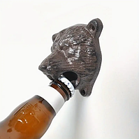 Декоративна відкривачка Ведмідь для пляшок накладка