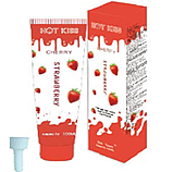 Інтимне зволожуюче мастило універсальне 100 мл Полуниця, Лубрикант на водній основі для секса, Інтимні іграшки, фото 5