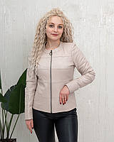 Шкіряна куртка "Ніжний світ" 44/M