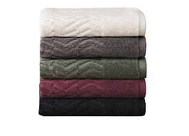 Килимок-рушник для ніг CAMOMILE антрацит 45х65см. OZDILEK