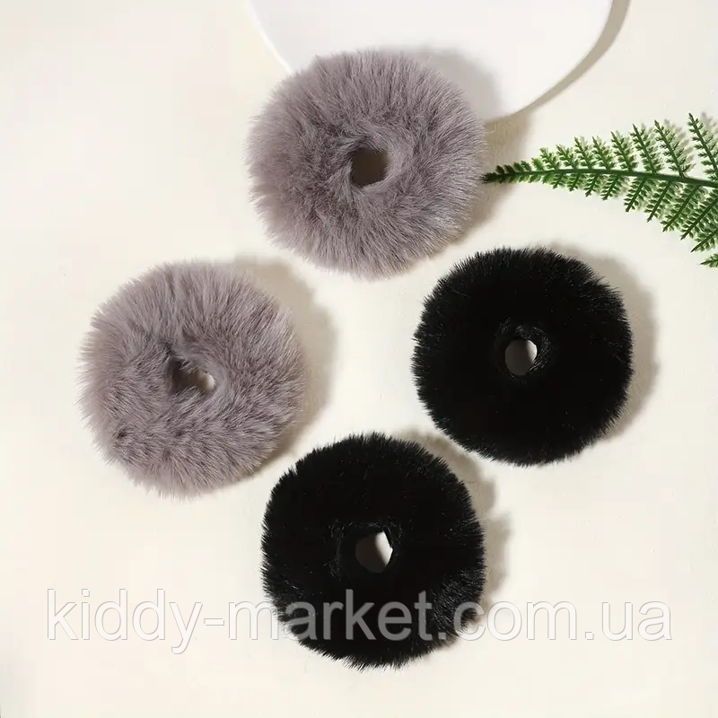 Гумка для волосся хутряна, фото 1