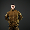 Флісова кофта Militex Windblock Tactical Coyote mod. 6, фото 7