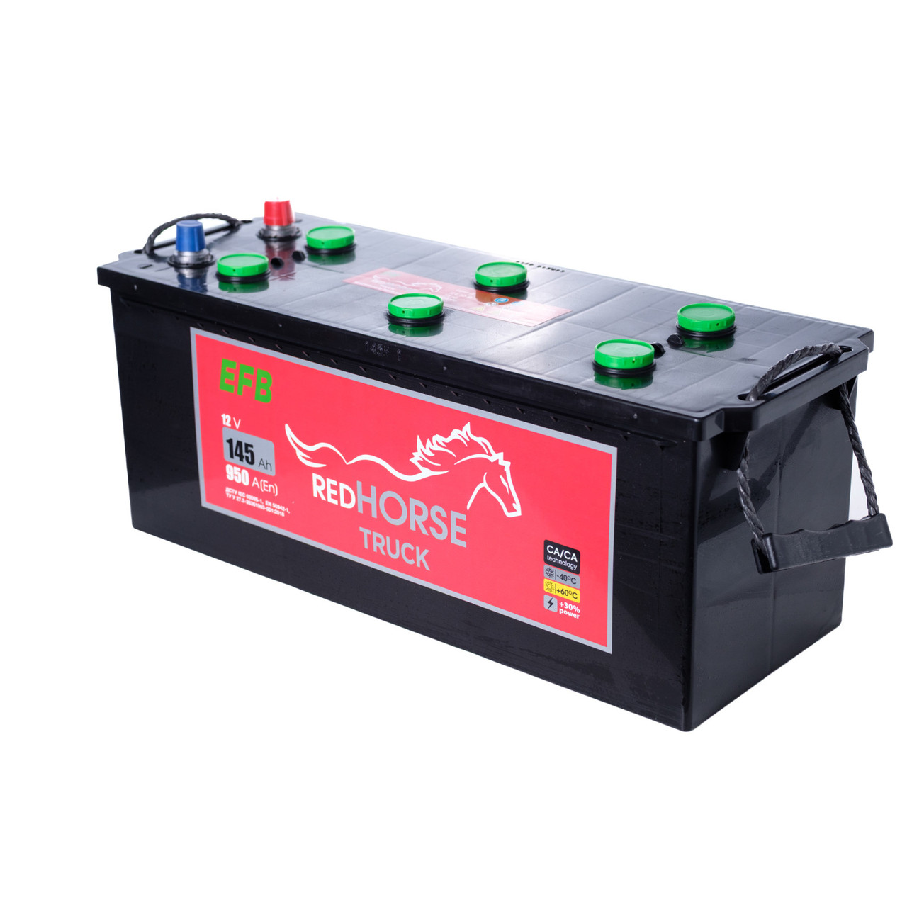 Акумулятор RED HORSE 145 EFB (950А), фото 1