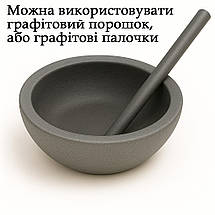 Тигель, чаша для плавлення металів SiC ⌀70×24 мм до 1800°C, фото 5