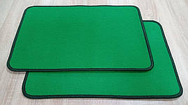 Килимок на гумовій основі Сальса зелений 60х40 см