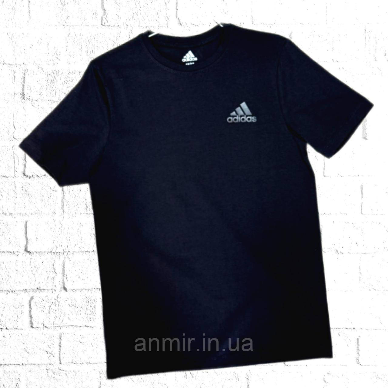 Футболка чоловіча трикотажна adidas норма 46-54, колір уточнюйте під час замовлення
