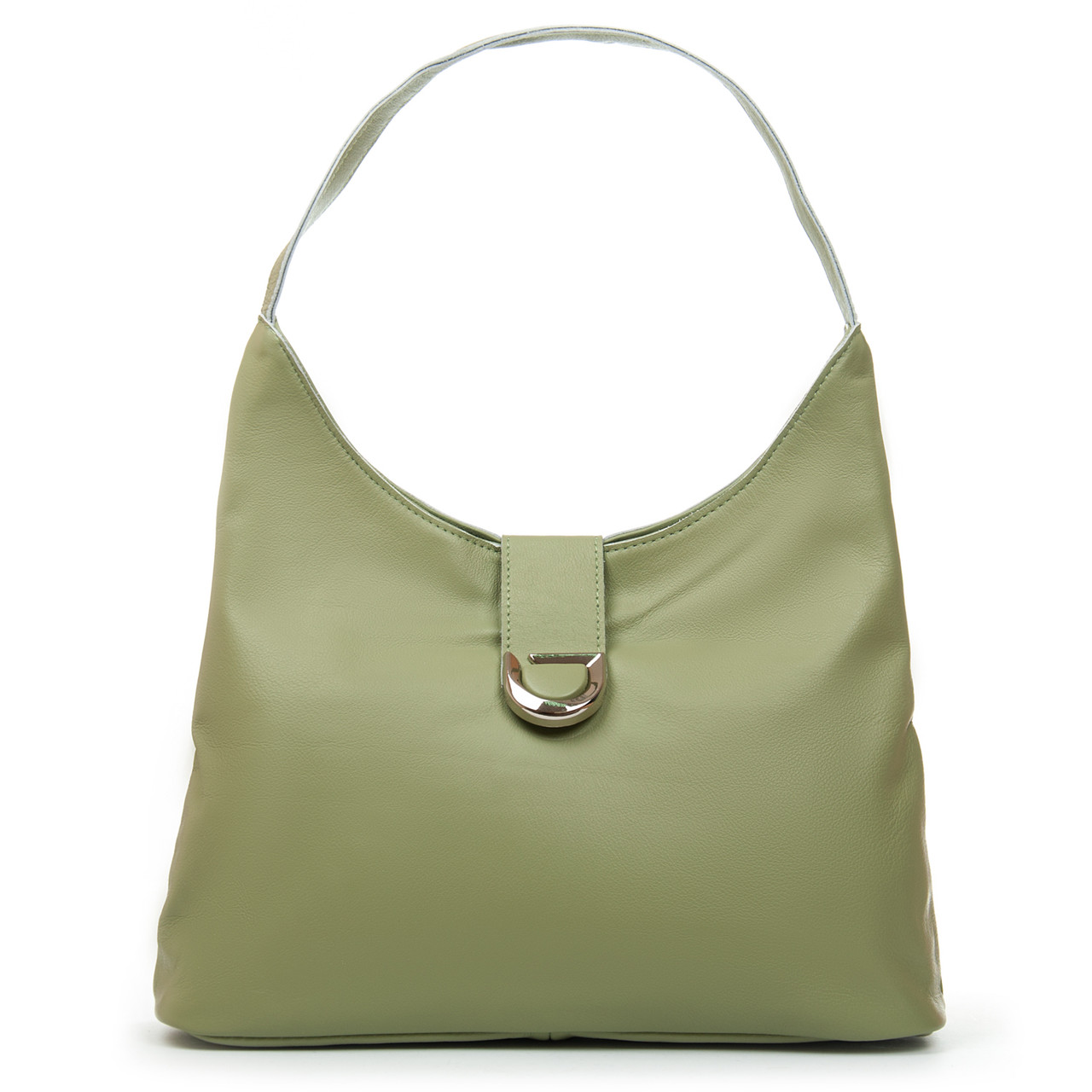 Сумка шопер жіноча шкіряна на одну ручку ALEX RAI 2046-9 olive, фото 1