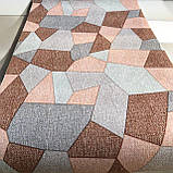 Універсальний Килимок ширина 60 см На Гумовій Основі на метраж для Кухні, Коридору та інших приміщень, фото 2