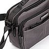 Сумка чоловіча планшет нейлонова Lanpad 4135 grey, фото 4