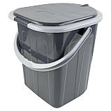 Біотуалет Bo-Camp Portable Toilet Square 20 Liters Grey (5502820), фото 6
