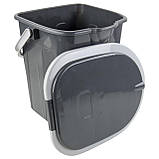 Біотуалет Bo-Camp Portable Toilet Square 20 Liters Grey (5502820), фото 10