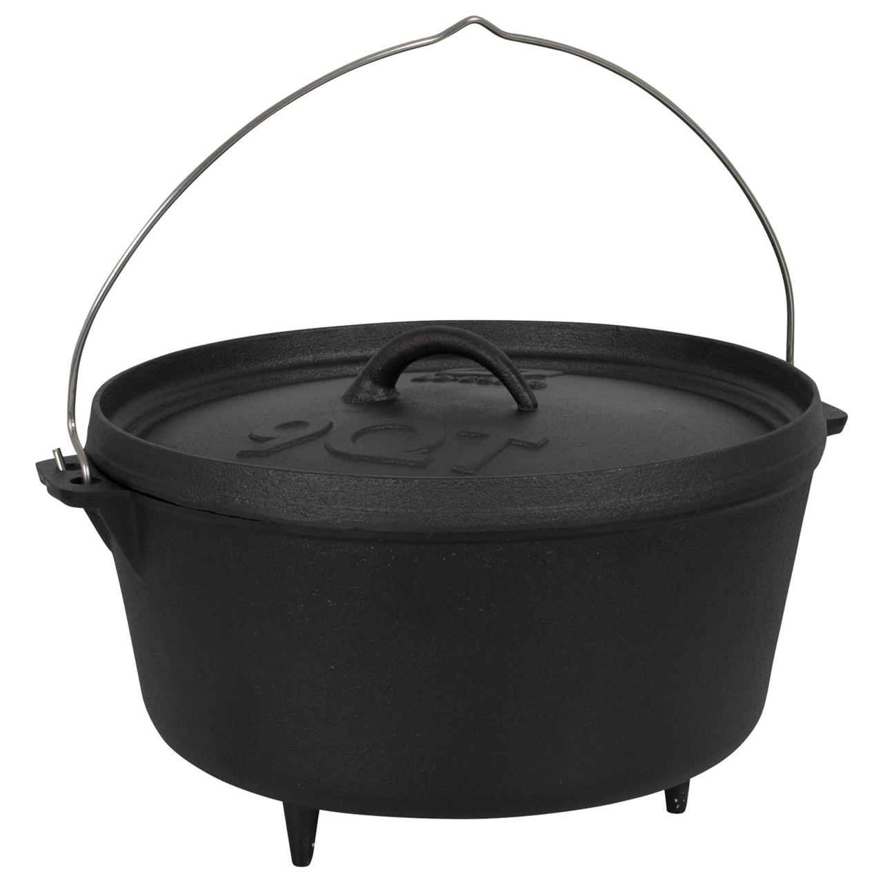 Казан з кришкою Bo-Camp Dutch Oven Cast Iron 31 cm / 7.1 L Black (2122415), фото 1