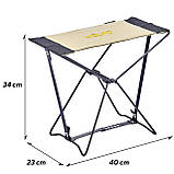 Стілець розкладний Uquip Fancy Sand/Grey (244041), фото 5