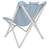 Крісло розкладне Bo-Camp Gordes L Pastel Blue (1200371), фото 8