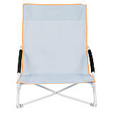 Крісло розкладне Bo-Camp Saint-Malo Pastel Blue (1204801), фото 4