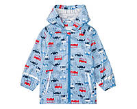Дощовик кутка Lupilu для хлопчика, водонепроникна, принт Машинки