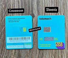 🇸🇮Сім карти Словенії Telemach