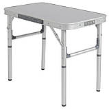 Стіл Bo-Camp Premium 56x34 cm Grey (1404419), фото 3