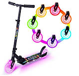 Самокат 2E AERO-125 RGB чорний  (SHiz16848), фото 2
