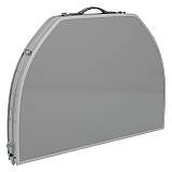 Стіл Bo-Camp Premium Oval 100x70 cm Grey (1404424), фото 4