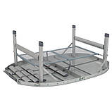 Стіл Bo-Camp Premium Oval 100x70 cm Grey (1404424), фото 6