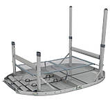 Стіл Bo-Camp Premium Oval 100x70 cm Grey (1404424), фото 7