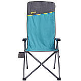 Крісло розкладне Uquip Justy XL Blue/Grey (244037), фото 2