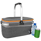 Термосумка Bo-Camp Cooler Basket 26 Liters Grey (6702978), фото 2