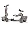 Самокат Scoot and Ride серії Highwaykick-1 Lifestyle коричневий, 1-5років (SR-210621-BROWNLINES), фото 6