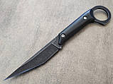 Ніж прихованого носіння з кільцем Fighting Scalpel танто, фото 7