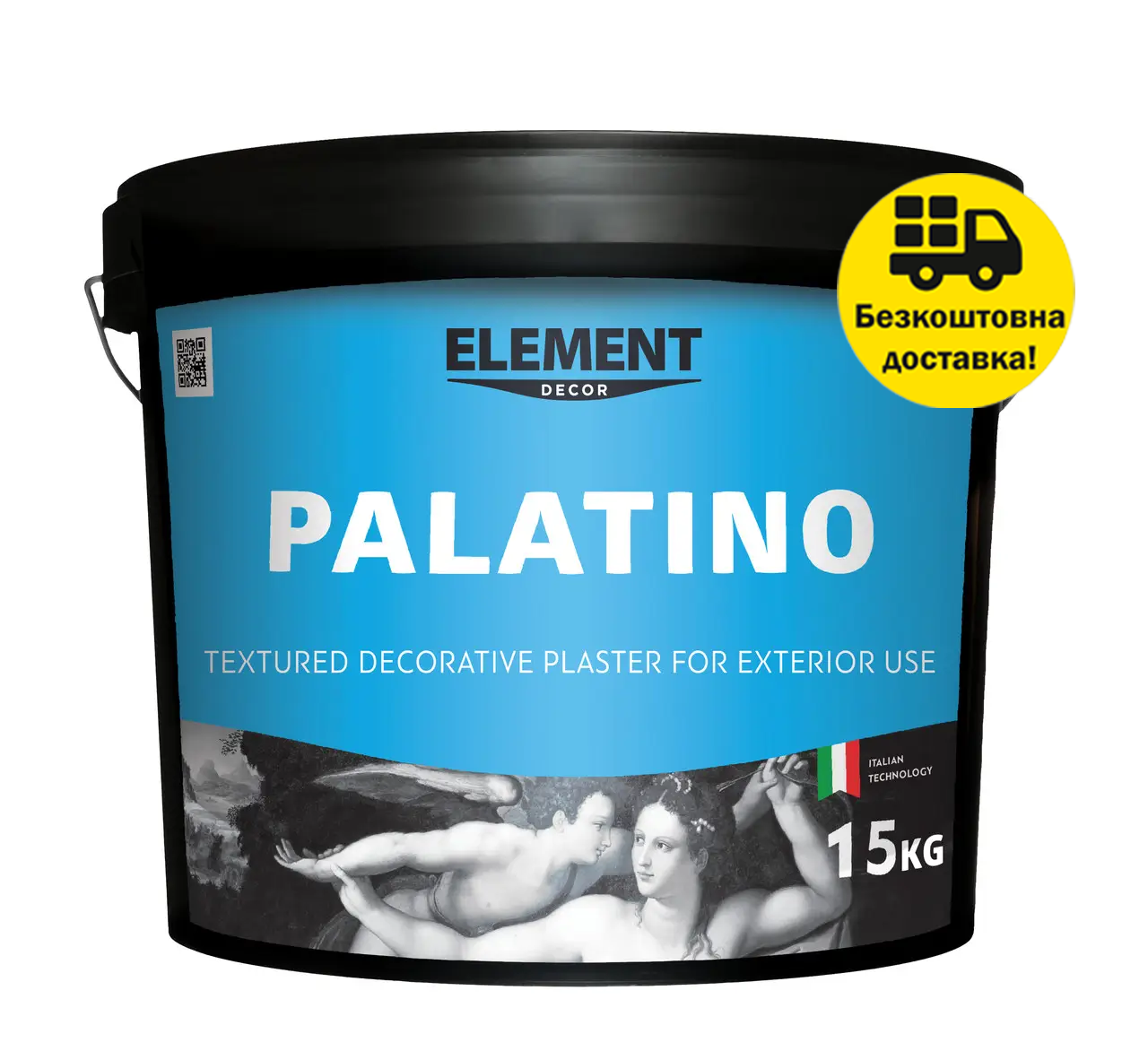 Декоративна штукатурка інтер'єрна для стін Element Palatino 15 кг.