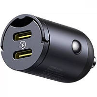 Автомобільний зарядний пристрій Baseus Tiny Star Mini Car Charger 2xType-C 30W, фото 5