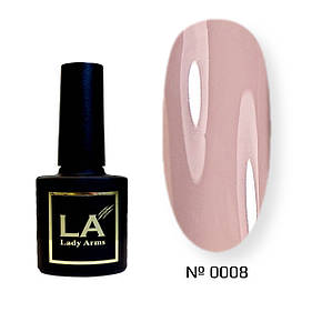 0008 L лайт  Lady Arms фіолетовий гель-лак gel polish