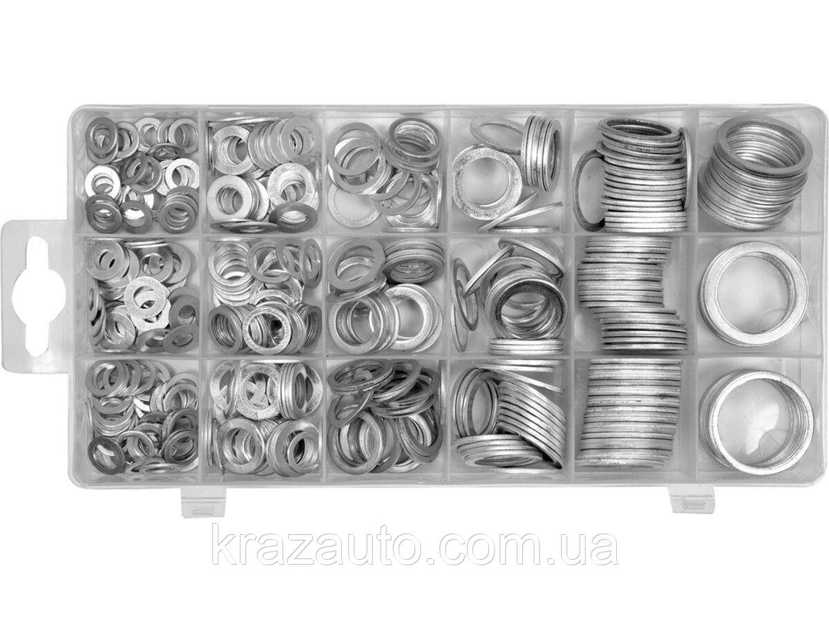 Набір алюмінієвих шайб 450 шт. YATO YT-068652, фото 1