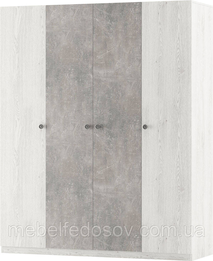 Шкаф 4Д Вивиан  (Світ меблів) 1800х570х2200мм, фото 1