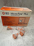 Голки BD Micro-Fine Plus ( БіДі Мікро-файн) 31G/6 мм, ПОШТУЧНО, фото 3