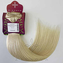 Натуральне Європейське Волосся на Заколках 40 см 110 грам, Блонд №60A