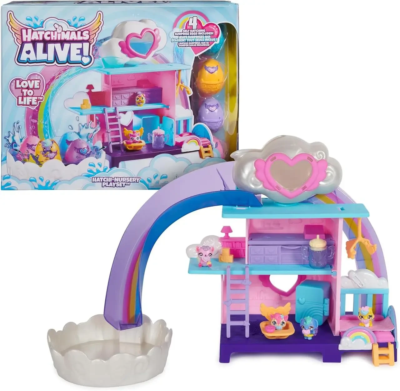 Набір Хетчималс Аліле Дитяча кімната Hatchimals Alive Hatchi-Nursery Playset Toy