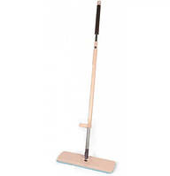 Швабра лентяйка з вертикальним віджиманням flat mop і поворотом на 360 градусів