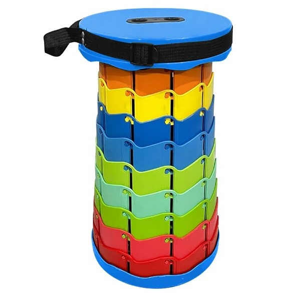 Кемпінговий складаний стілець Telescopic stool 47 см, фото 1