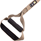 Підвісні спортивні петлі TRX FI-3722-01 Force Training Kit для роботи з власною вагою 1,5м. Хакі, фото 3