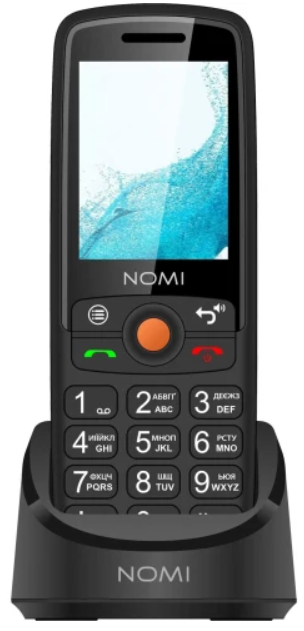 Телефон Nomi i2440 Black UA