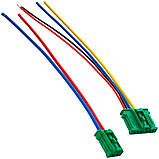 Жгут проводів Peugeot 207 для резистора 6441L1 (2 PINS + 4 PINS) 2 шт., фото 7