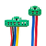 Жгут проводів Peugeot 207 для резистора 6441L1 (2 PINS + 4 PINS) 2 шт., фото 6