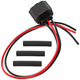 Ford C-MAX Fiesta V VI Focus I II Fusion Ka Mondeo III IV Transit джгут проводів зі штекером генератора 3 PIN, фото 6