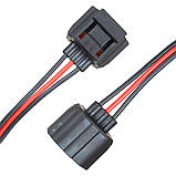 Ford C-MAX Fiesta V VI Focus I II Fusion Ka Mondeo III IV Transit джгут проводів зі штекером генератора 3 PIN, фото 2