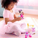 Ігровий набір із Мінні Маус модна балерина, Just Play Disney Junior Minnie Mouse Fabulous Fashion Ballerina, фото 6