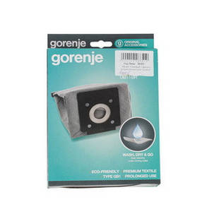 Gorenje 570742 Мішок тканинний + фільтр мотора (мікро) для пилососа, фото 1