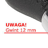 Mazda 3 BK 03-08 Ручка КПП ЧОРНА ШКІРА 6 СК., фото 3