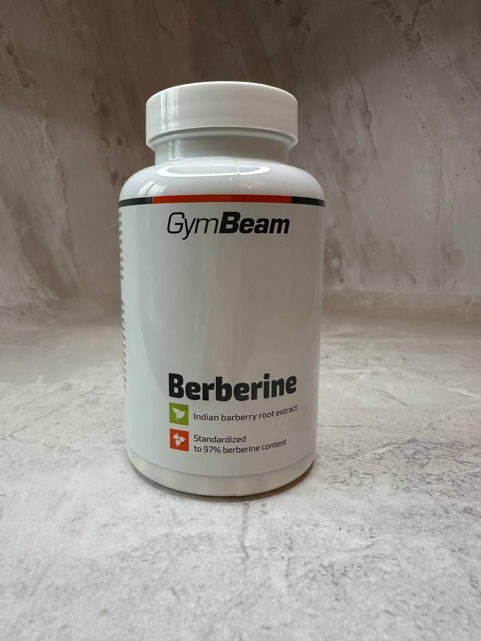Рослинна біологічно активна добавка Берберін GymBeam, 60 капсул